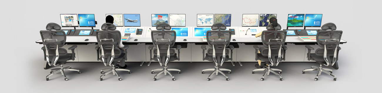 工業(yè)中控室操作臺款式效果圖