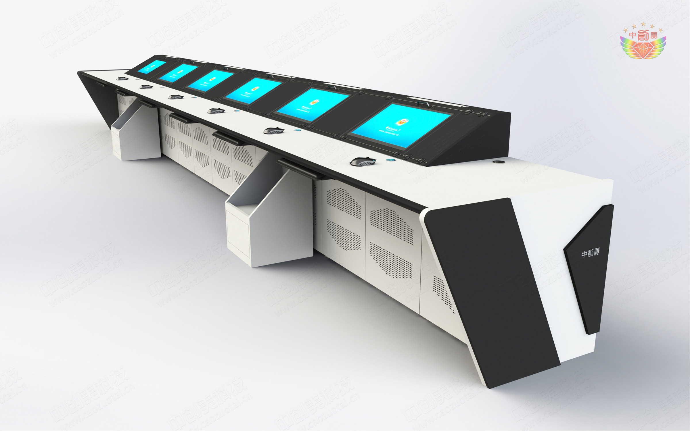 斜面操作臺效果圖